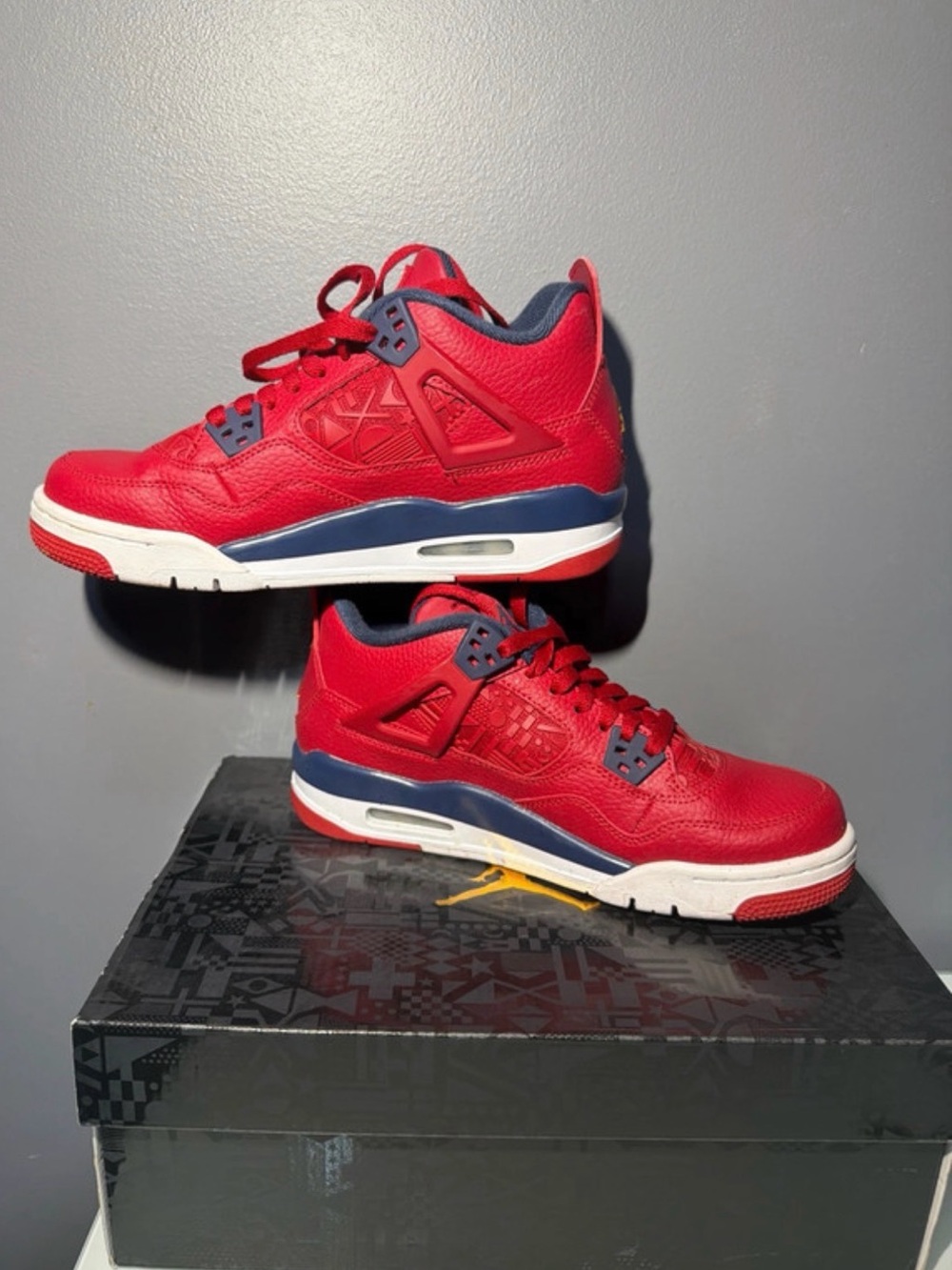 Air Jordan 4 Retro Red Thunder/Red Leather- Women’s